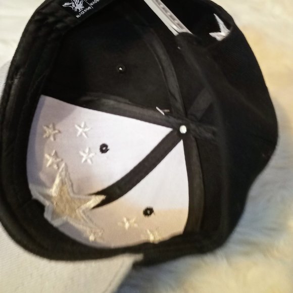 JoyCap Blackhawk Adjustable Cap Blk Wht Gray NEW - Picture 2 of 5